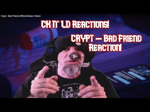 The Lame Dad React to Crypt - Bad Friend #Crypt #BadFriend #Rap #SuicidePrevention