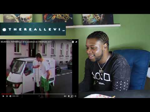 TRL Reaction / BELMONDO - PAPPARDELLE ale to soundtrack do CYBERPUNK 2077 (PolishRap)
