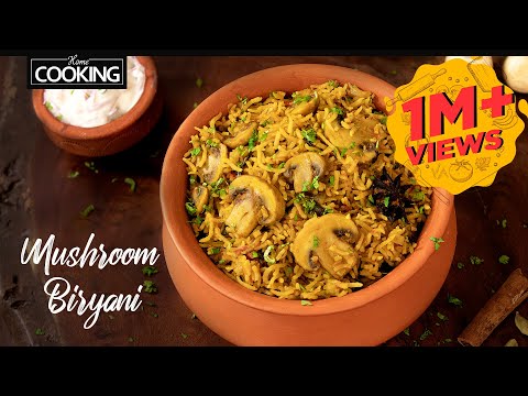 Mushroom Biryani | Mushroom Pulao | Kalan Biryani | Mushroom Recipes | Rice Recipes | Lunch Recipes