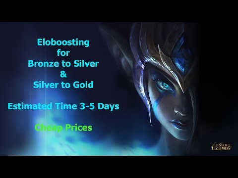 League of Legends EUW Elo Boosting for Bronze to Gold