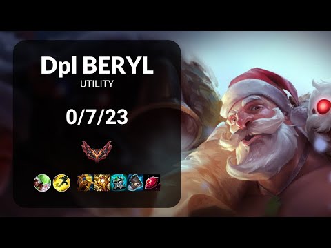 Dpl BeryL Braum vs Pyke UTILITY - KR GRANDMASTER Patch 14.24