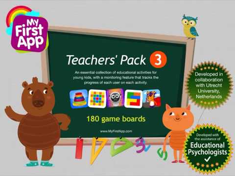 Teachers Pack 3 | Educational Apps | Games for Toddlers & Kids | How to play logo