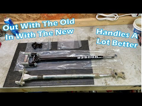 Installing Houser Steering Stem & Adjustable Steering Stop On A YFZ450R (Quad Handles Much Better)