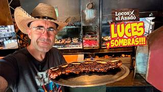 👉  mi PRIMER ASADO en ARGENTINA 🥩 🇦🇷 LOCOS X EL ASADO | LUCES Y SOMBRAS 🔥