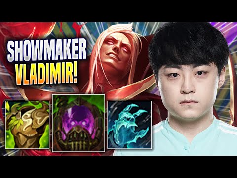 SHOWMAKER TRIES NEW VLADIMIR BUILD! - DK ShowMaker Plays Vladimir MID vs Galio! | Season 2022