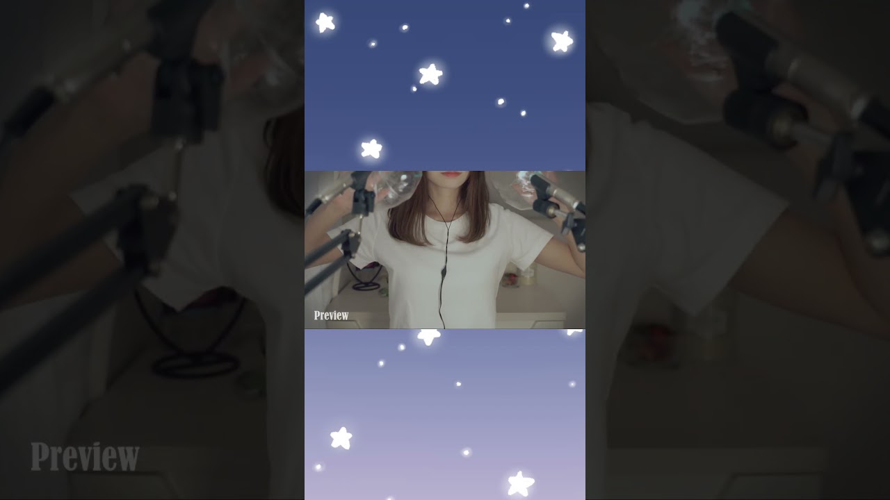 ぺたぺたバルーンでASMR | Sticky plastic balloon🎈 #asmr #fyp #satisfying #relax