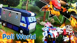 Download lagu POLI World : Robocar POLI Stop motion series EP02 I POLI rescues the forest mp3