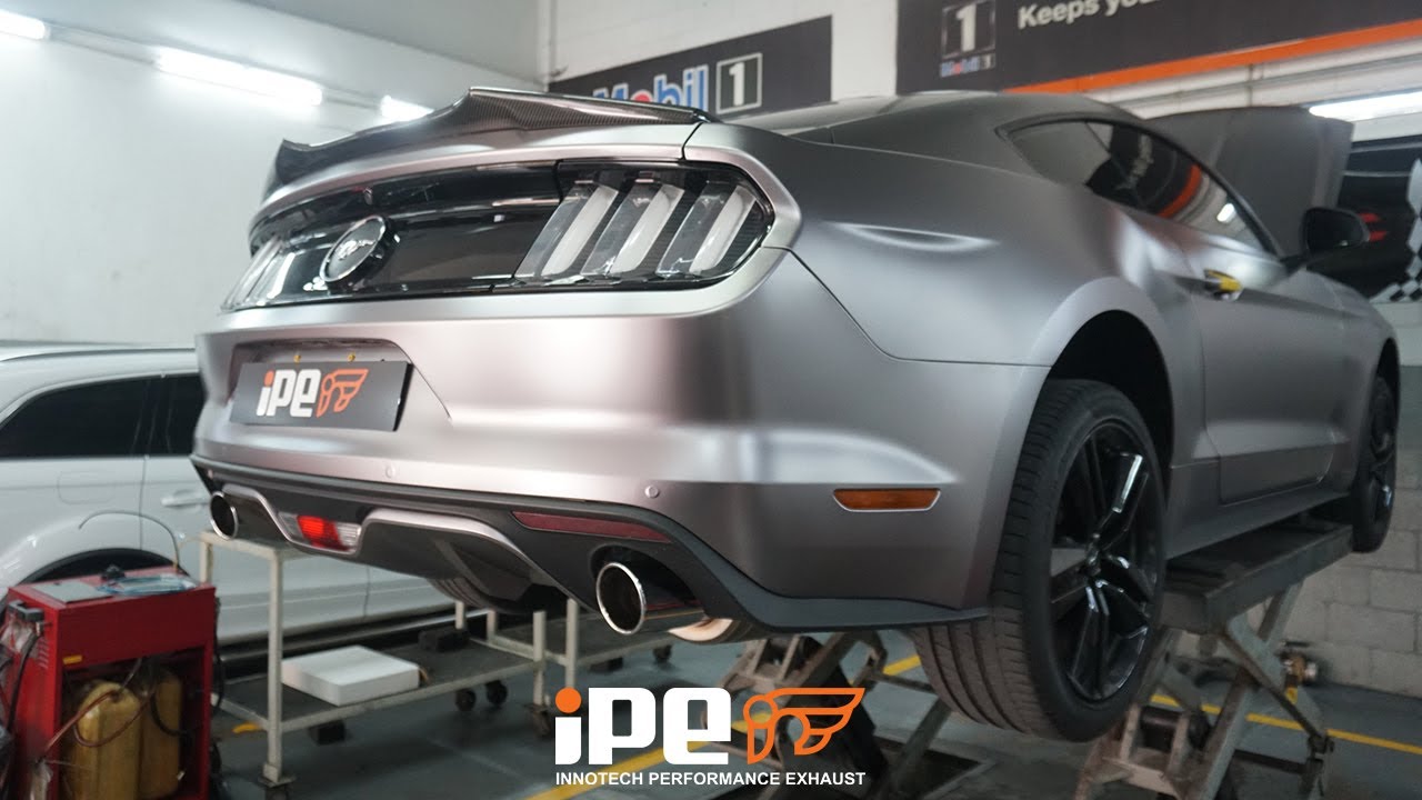 FORD MUSTANG 2.3T X IPE EXHAUST | BOOSTED MURICA