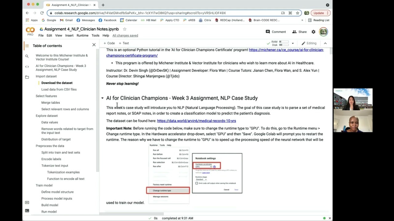 Assignment 4 Technical Tutorial - AICC110 F21