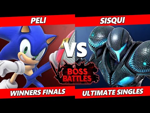 Boss Battles: Phase 1 Winners Finals - Peli (Sonic) Vs. Sisqui (Dark Samus) SSBU Ultimate Tournament