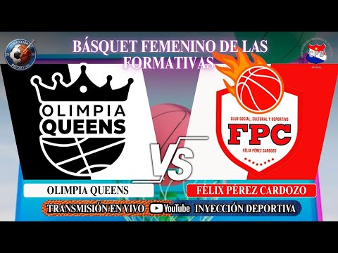 Básquet Fem ¡EN VIVO! | Olimpia Queens vs Félix Pérez | Cat. U15 | Apertura 2026