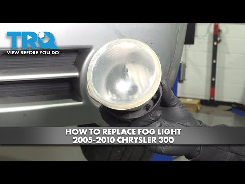 How to Replace Fog Light 2005-2010 Chrysler 300
