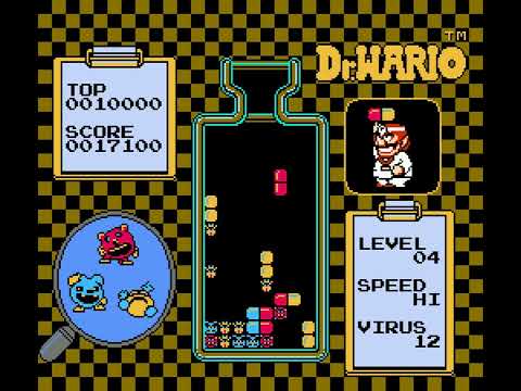 Dr. Wario (Dr. Mario NES Hack) - Level 4