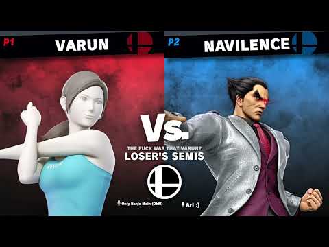 Smash at UC Davis #22: Loser's Semi-Finals - varun (Wii Fit Trainer) vs Navilence (Kazuya)