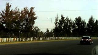 track day 2 diciembre 2012 cooper rojo en persecusión
