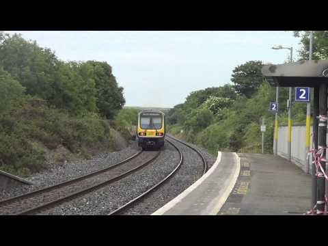 Iarnród Éireann Irish Rail Commuter 29000 DMU 29007 departs Coolmine Station