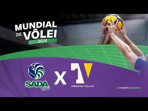 SADA CRUZEIRO X TRENTINO - AO VIVO E COM IMAGENS - CAMPEONATO MUNDIAL DE CLUBES DE VÔLEI