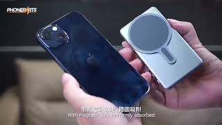 Wireless Selfie Monitor Screen – Magnetic Vlogging Display for Smartphones