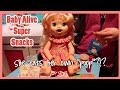 BG Review Baby Alive Super Snacks She Eats Her Poop