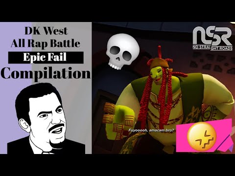 DK West All Rap Battle Epic Fail Compilation 👉 No Straight Roads Gameplay
