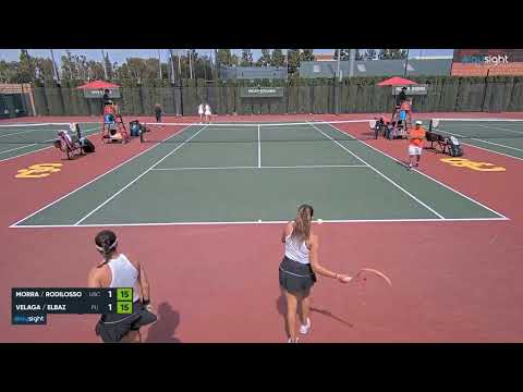 Neha Velaga/Eva Elbaz v Sloane Morra/Nathalie Rodilosso - USC v PRINCETON - 18.03.23
