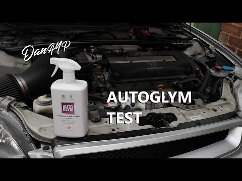 How To Clean your Engine Bay - ( Autoglym Engine & Machine Cleaner ) *Test*