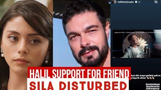 Halil Ibrahim Ceyhan Supported his friend !Sila Turkoglu Disturbed