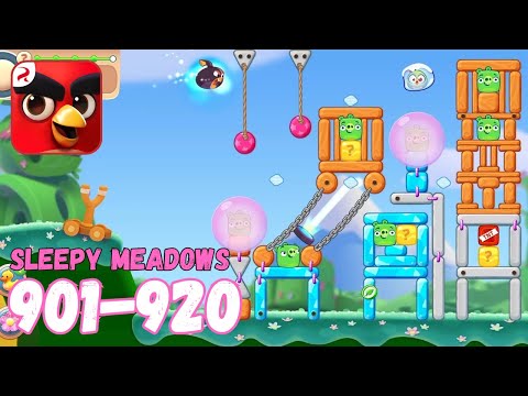 Angry Birds Journey: Levels 901-920 (Sleepy Meadows) Gameplay - Part 46