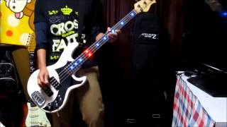 【Crossfaith】 「Dance With The Enemy」 【Bass cover 】