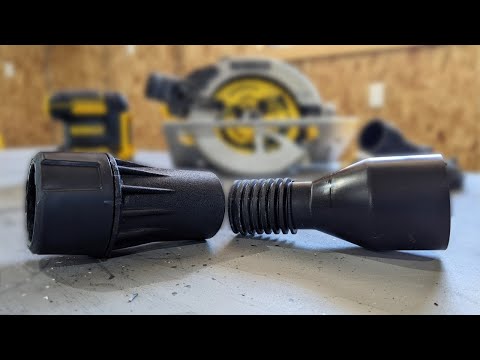 Solving the DeWalt Dust Collection Adapter Puzzle