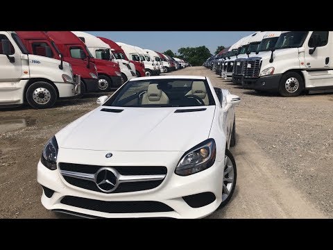 2017 Mercedes Benz SLC300 Convertible Roadster MB test drive