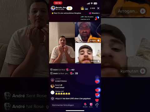 ARROGANTE PATE NEUER STREIT ESKALIERT KOMPLETT (CLAN BEEF) TIKTOK LIVE #tiktok #barrelo