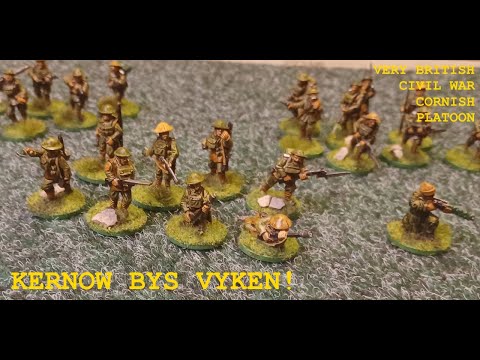 Painting Update: Very British Civil War DCLI Platoon