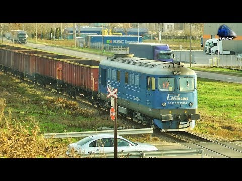 LDE2100 60-1576-7 & Marfar EXPRESS FWD Freight Train in Oradea - 17 December 2019