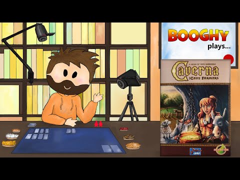 Booghy plays... Caverna(2p, Rules, Playthrough, Impressions)