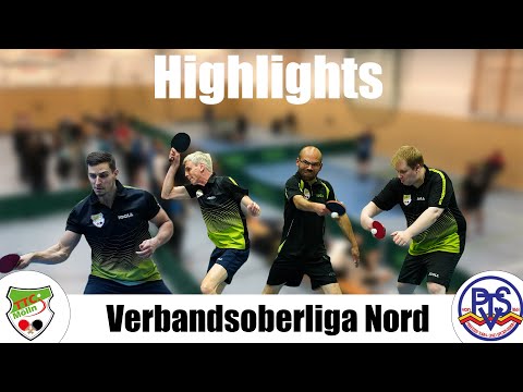 Verbandsoberliga Nord TTC Mölln vs. Preetzer TSV II - Tischtennis
