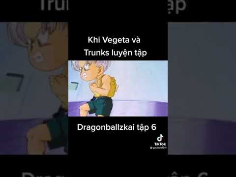 Khi vegeta luyện tập với Trunks | Hài Tik Tok