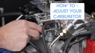 CFB How To - Properly Adjust Your Carburetor