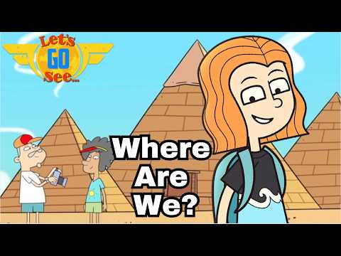 Where Are We? Pyramids, Camels and Ancient Treasures! | Let's Go See - Kingdom Kids Zone, Little Learners - Let's Go See
