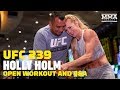 UFC 239: Holly Holm Open Workout Highlights - MMA Fighting
