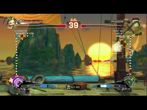 USFIV~ Ibuki (uramakiroll) vs.  Rolento (souryuu thunder) HD