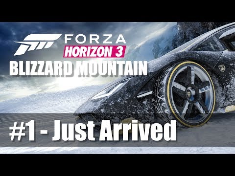#1 Forza Horizon 3 - Blizzard Mountain - Xbox One Gameplay - Let's Play Walkthrough Part 1