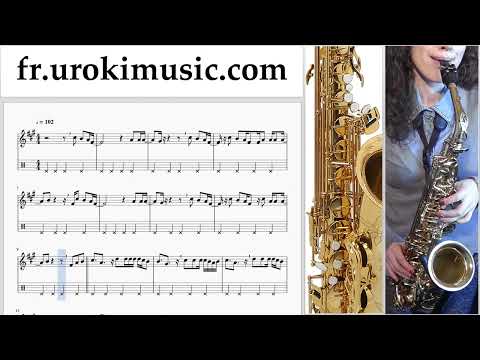 Comment Jouer du Saxophone Alto Clean Bandit - Rockabye ft Sean Paul Anne-Marie Tab Tablature