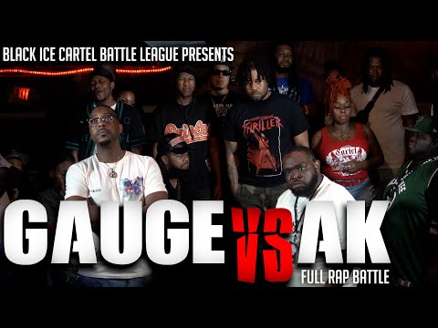 GAUGE vs AK • Rap Battle • Black Ice Cartel • The Forge Vol. II  #battlerap
