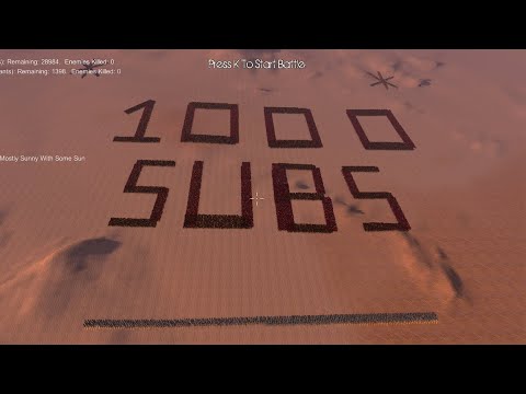 1000 Subs Thank You - Spartans vs Soul Tyrants | Ultimate Epic Battle Simulator | UEBS