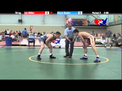 University Nat`ls FS  70 kg: Ian Miller vs. Bryce Busler