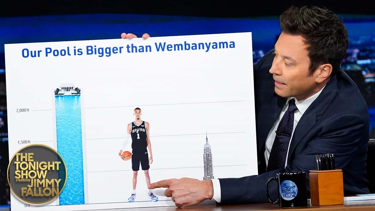 Jimmy Talks Sitting Courtside at New York Knicks NBA Finals Game | The Tonight Show - YouTube