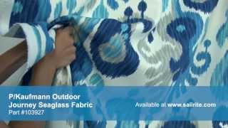 preview picture of video 'Video of P/Kaufmann Outdoor Journey Seaglass Fabric #103927'