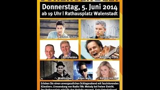 preview picture of video 'Werner`s Schlagerwelt,am 5 Juni 2014 live aus Walenstadt'