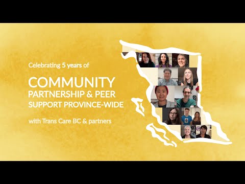Community partnerships and peer support - Trans Care BC